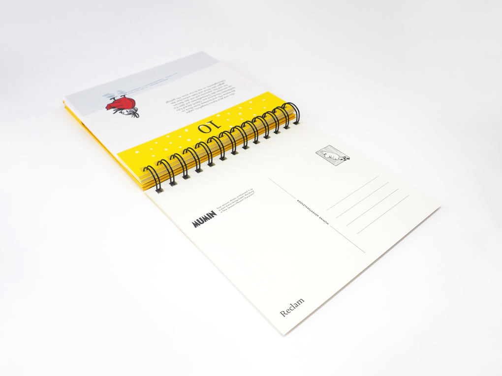 Weitere Ansicht: Mumins Adventskalender. 24 Postkarten für die Weihnachtszeit (Advents-Postkartenaufsteller) | Tove Jansson