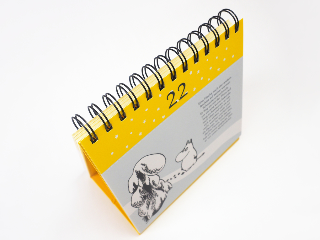 Weitere Ansicht: Mumins Adventskalender. 24 Postkarten für die Weihnachtszeit (Advents-Postkartenaufsteller) | Tove Jansson