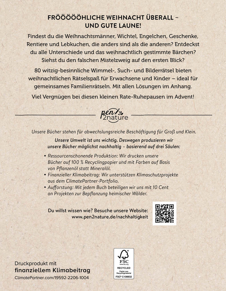 Weitere Ansicht: Suchrätsel Weihnachten