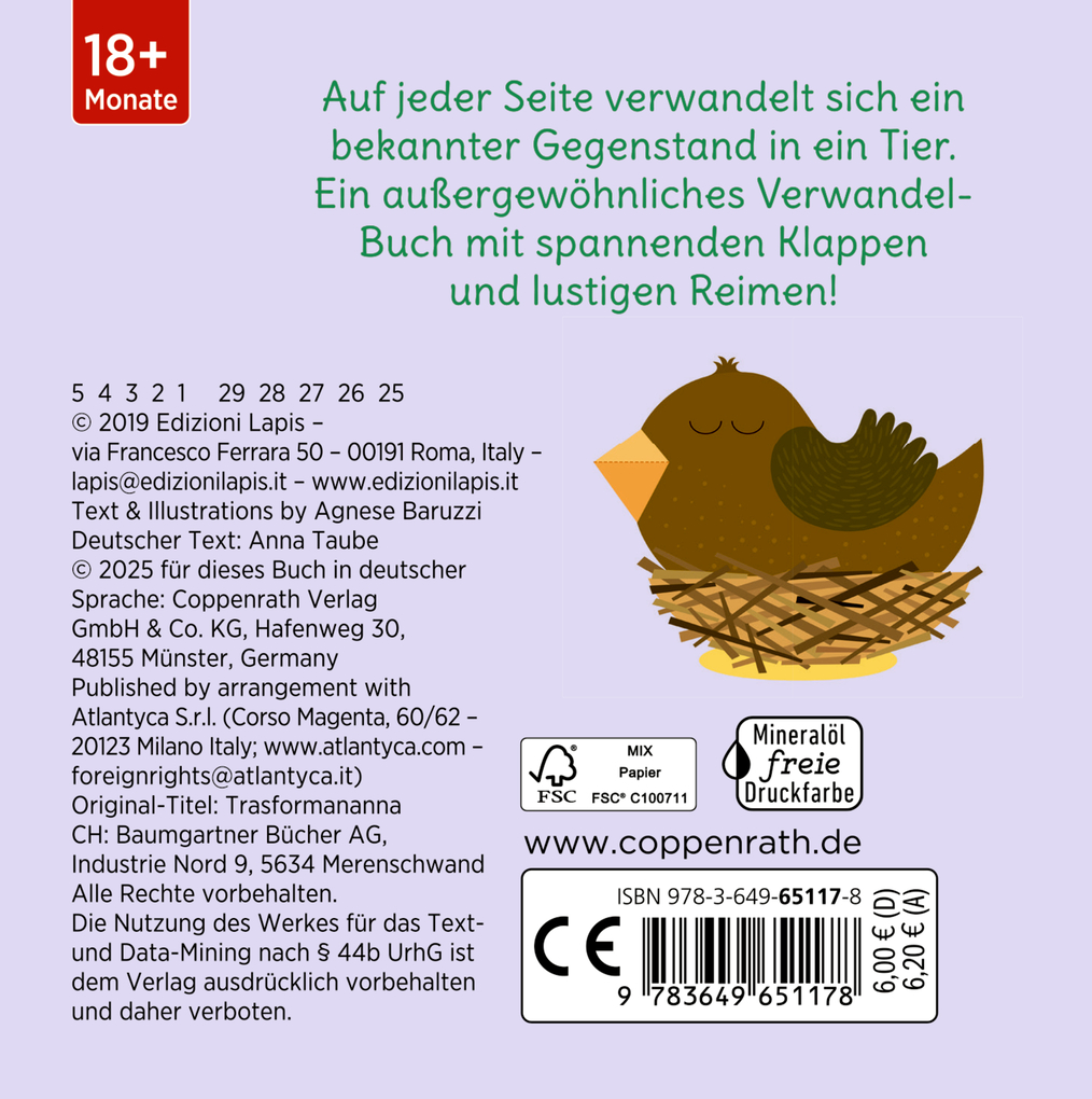 Weitere Ansicht: Klipp! Klapp! Bett oder Tier? | Anna Taube