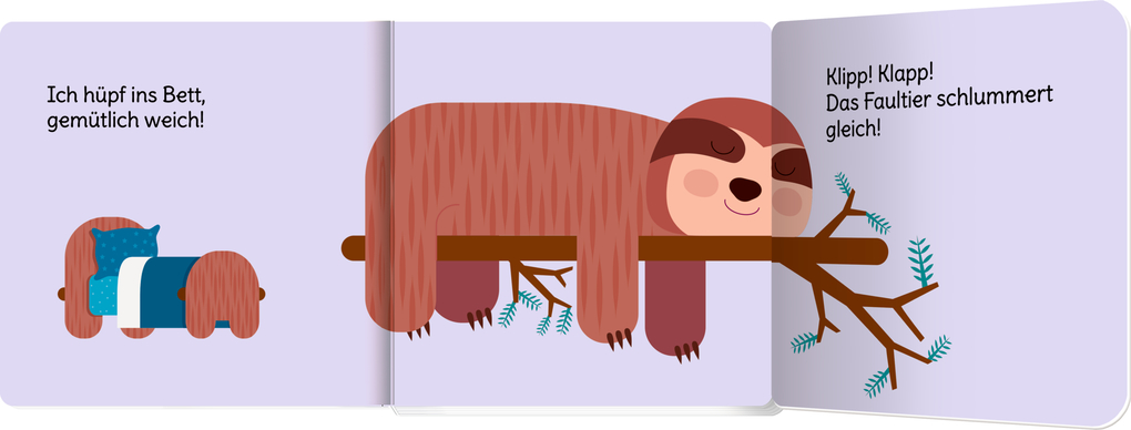 Weitere Ansicht: Klipp! Klapp! Bett oder Tier? | Anna Taube