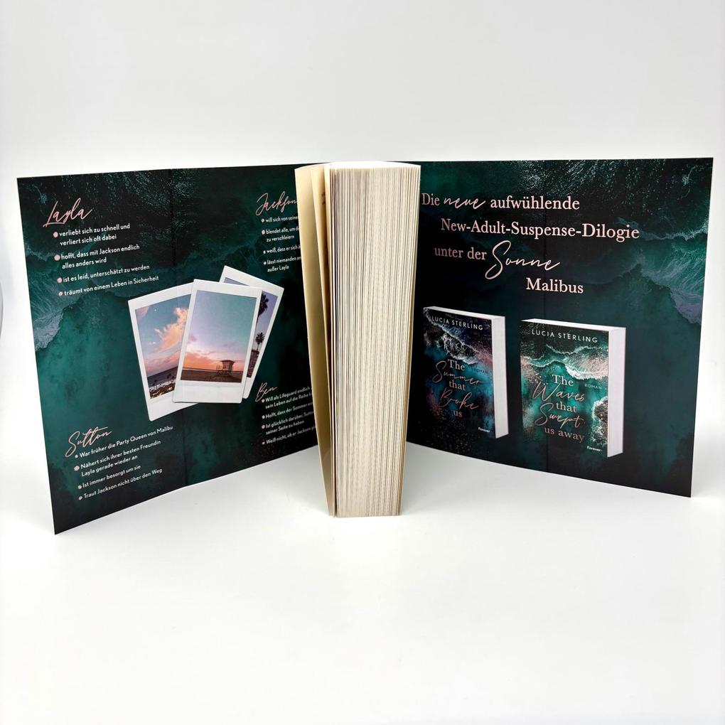 Weitere Ansicht: The waves that swept us away | Lucia Sterling