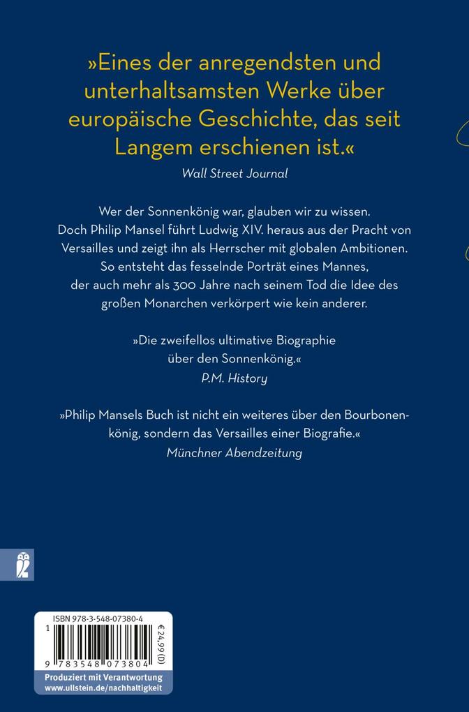 Weitere Ansicht: König der Welt | Philip Mansel