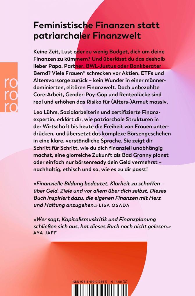 Weitere Ansicht: Feministische Finanzen | Leo Lührs