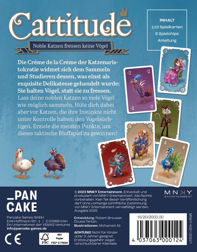 Weitere Ansicht: Cattitude. Noble Katzen fressen keine Vögel