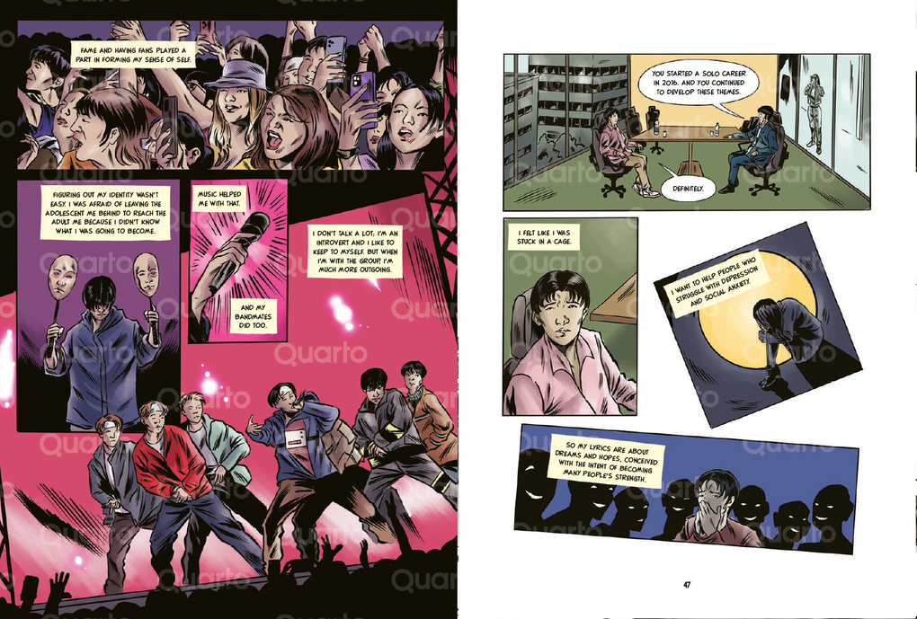 Weitere Ansicht: BTS: Die Graphic Novel Biografie | Filippo Zambello