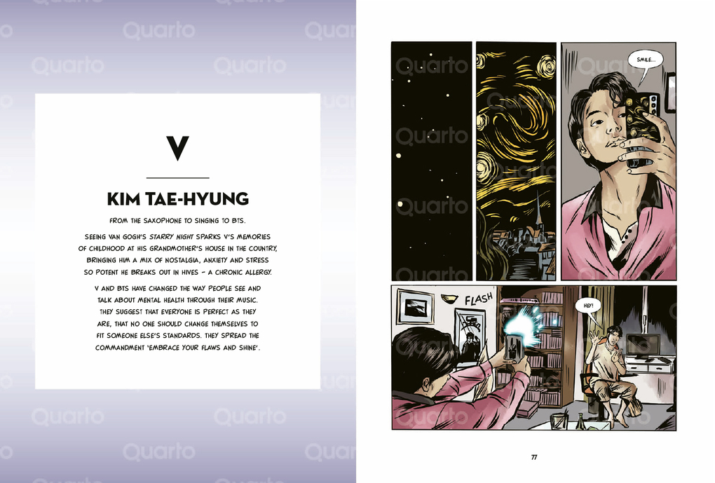 Weitere Ansicht: BTS: Die Graphic Novel Biografie | Filippo Zambello