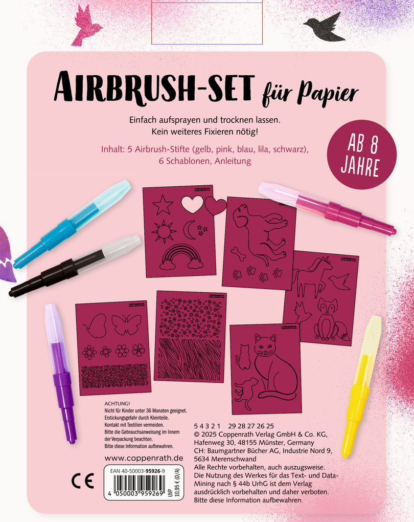 Weitere Ansicht: Airbrush-Set für Papier