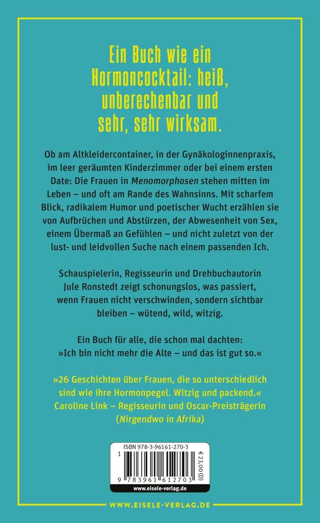 Weitere Ansicht: Menomorphosen | Jule Ronstedt