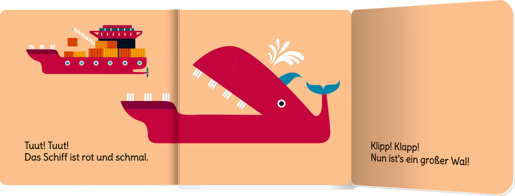 Weitere Ansicht: Klipp! Klapp! Schiff oder Wal? | Anna Taube