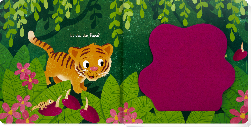 Weitere Ansicht: Wo ist Papa, kleiner Tiger?