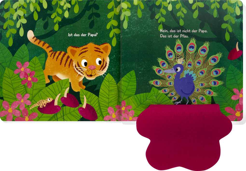 Weitere Ansicht: Wo ist Papa, kleiner Tiger?