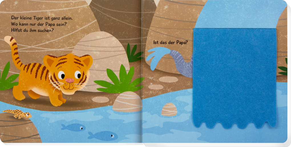Weitere Ansicht: Wo ist Papa, kleiner Tiger?