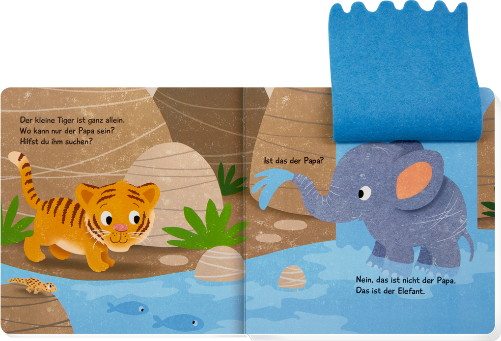 Weitere Ansicht: Wo ist Papa, kleiner Tiger?