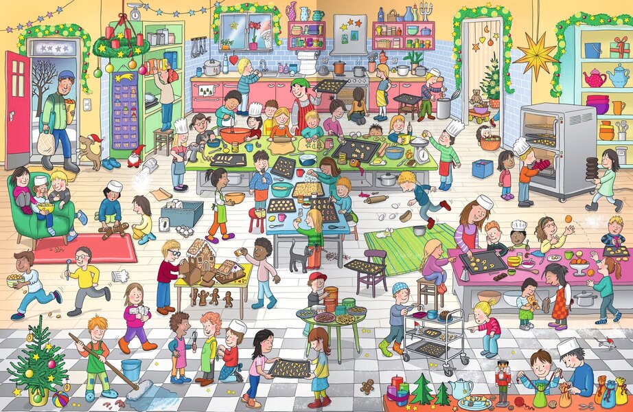 Weitere Ansicht: Mein großes Wimmelbuch Weihnachten