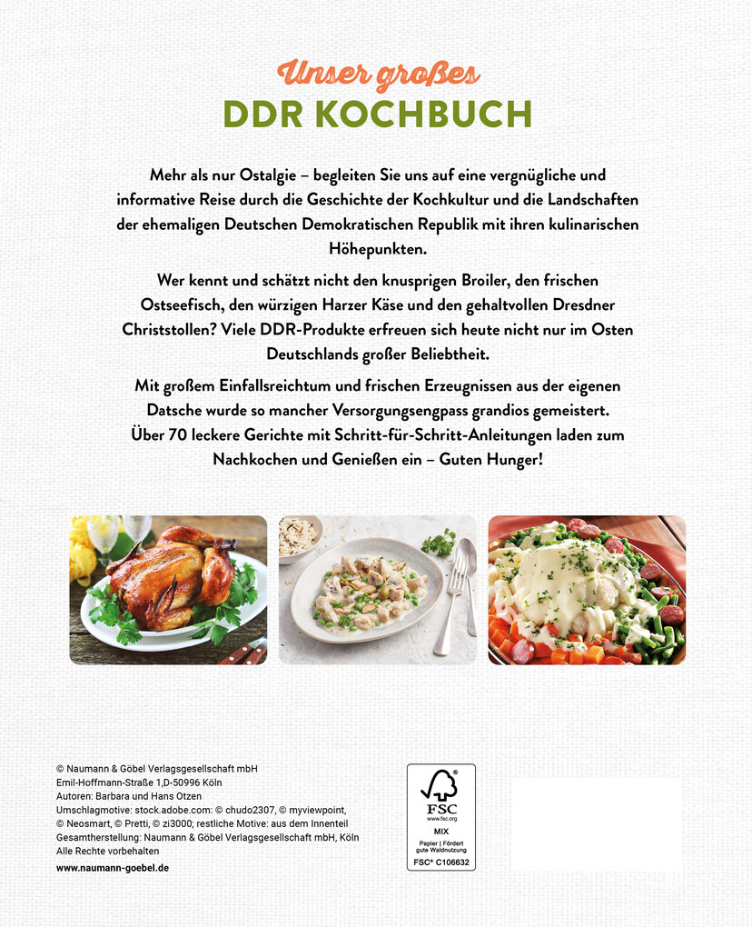 Weitere Ansicht: Unser großes DDR Kochbuch