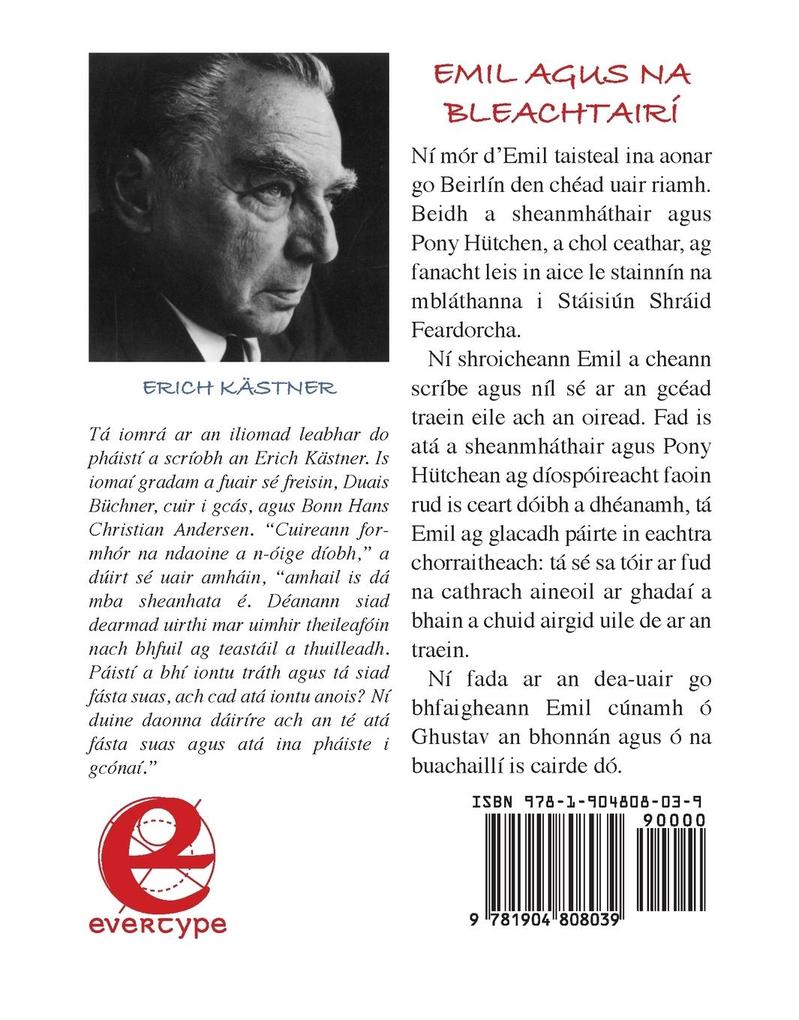 Weitere Ansicht: Emil agus na Bleachtairí | Erich Kästner