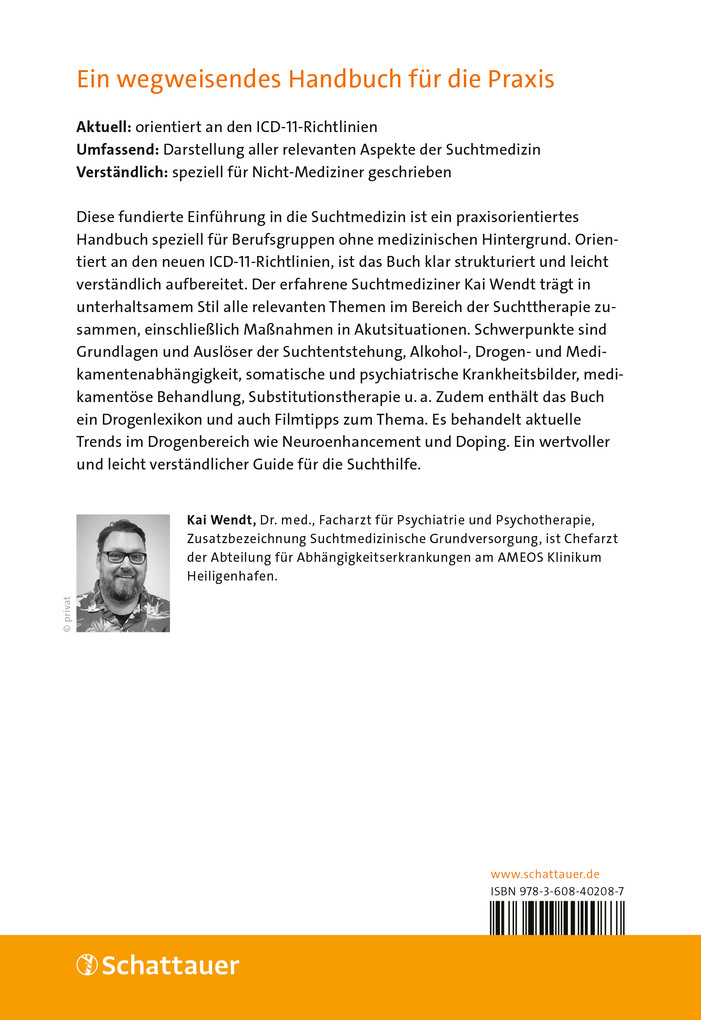 Weitere Ansicht: Suchtmedizin für Nicht-Mediziner | Kai Wendt