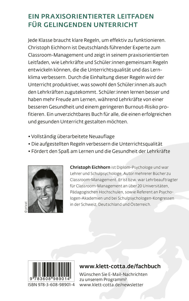 Weitere Ansicht: Die neuen Klassenregeln | Christoph Eichhorn