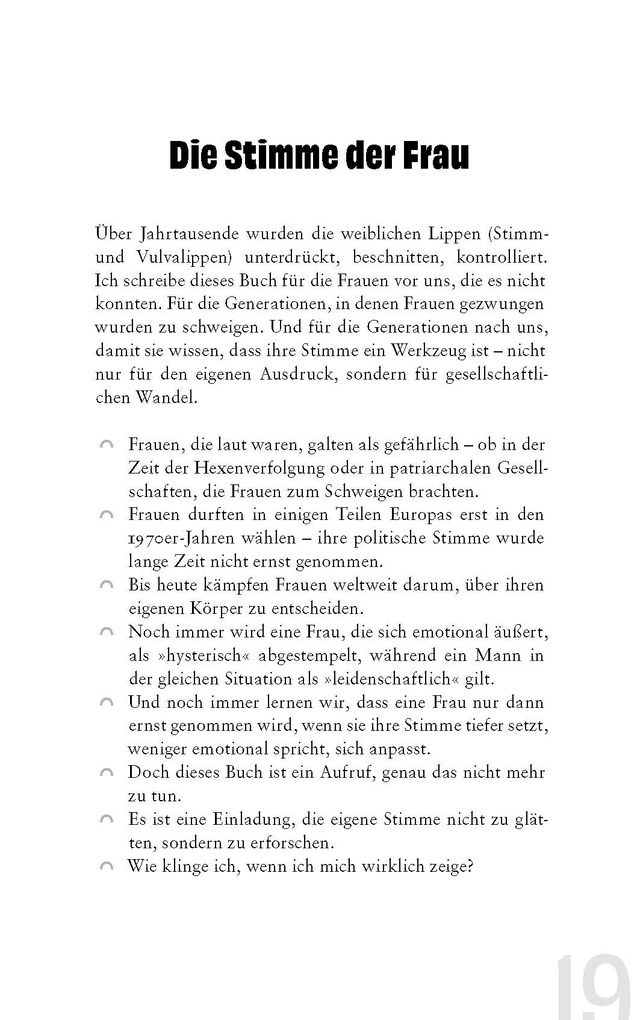 Weitere Ansicht: Vulva Voice. Starke Stimme. Starke Frau | Gwen Thomas