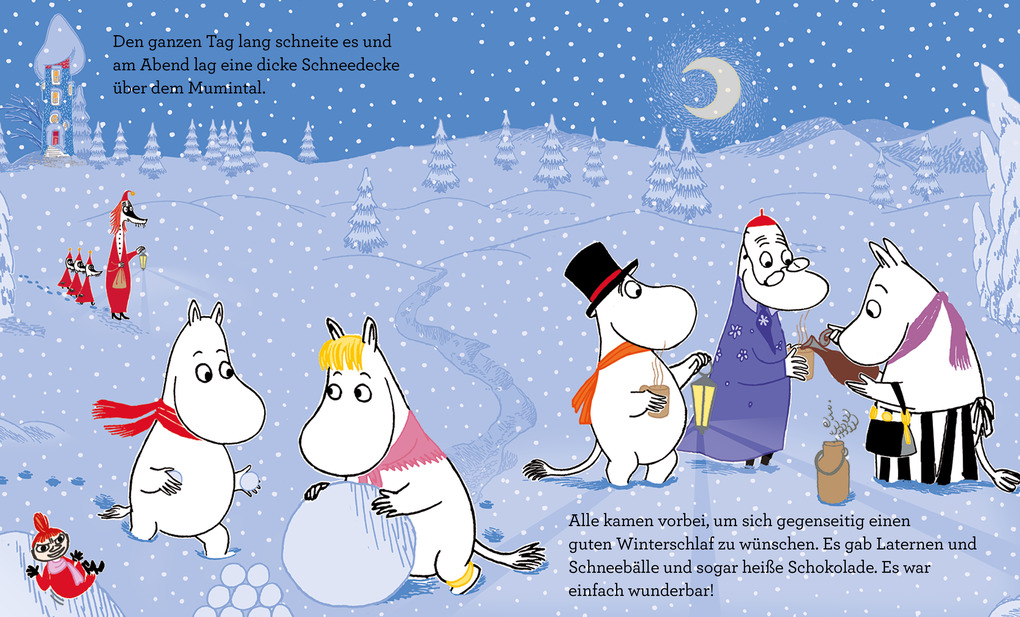 Weitere Ansicht: Mumin und der erste Schnee | Tove Jansson