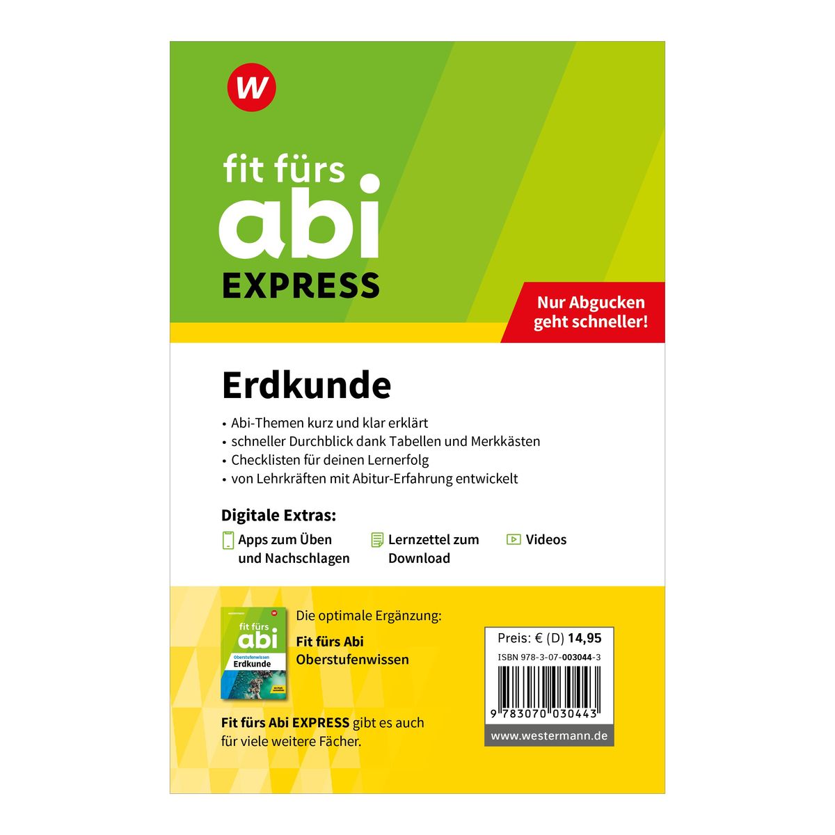 Weitere Ansicht: Fit fürs Abi EXPRESS. Erdkunde | Wiebke Ciesla