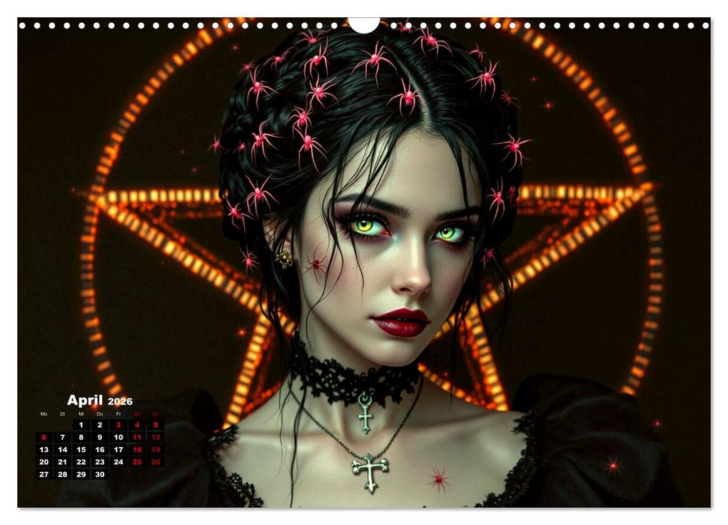 Weitere Ansicht: Goth Fantasie (Wandkalender 2026 DIN A3 quer), CALVENDO Monatskalender | Calvendo