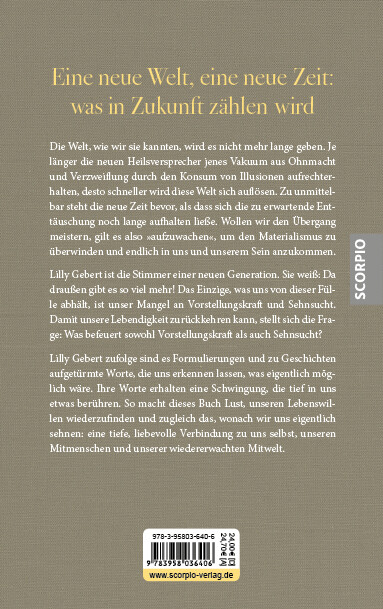 Weitere Ansicht: Sein statt Haben | Lilly Gebert