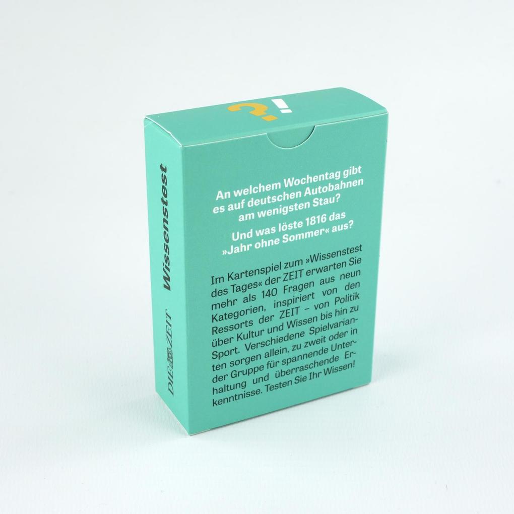 Weitere Ansicht: DIE ZEIT 'Wissenstest'