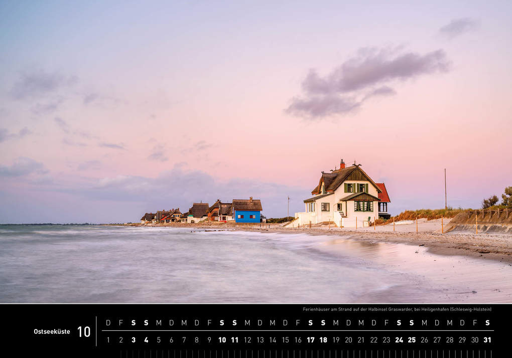 Weitere Ansicht: Ostseeküste Premiumkalender 2026