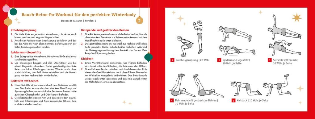 Weitere Ansicht: 24 Workouts für den Advent | Katharina Herdener