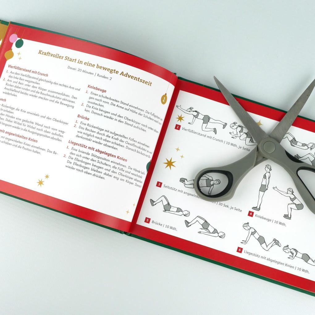 Weitere Ansicht: 24 Workouts für den Advent | Katharina Herdener