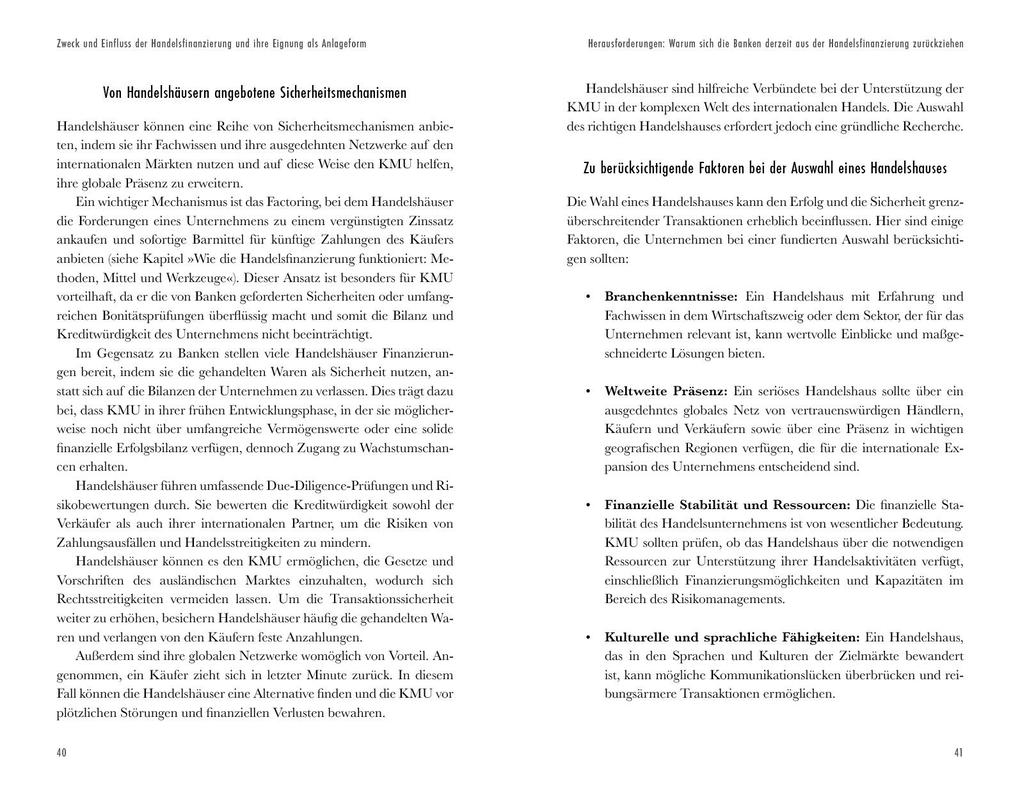 Weitere Ansicht: Trade Finance | Andreas Schweitzer