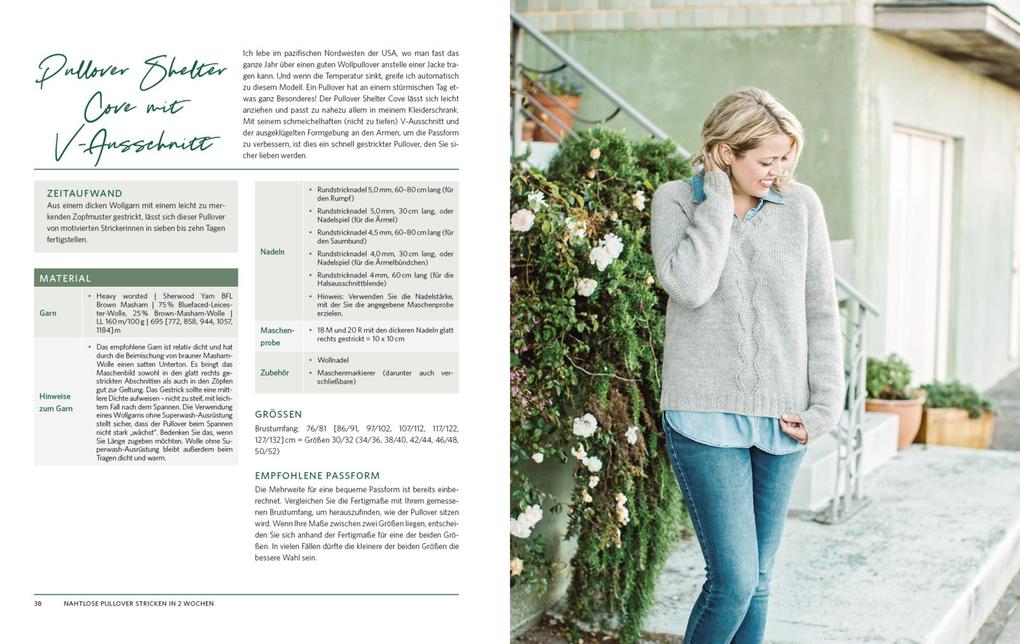 Weitere Ansicht: Nahtlose Pullover stricken in 2 Wochen | Marie Greene, @oliveknits