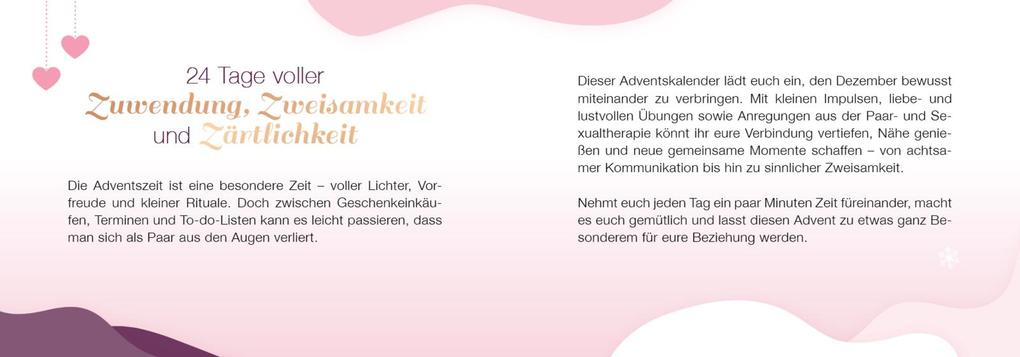 Weitere Ansicht: (Be)sinnliche Adventszeit für Paare | Julia Henchen, @Lustfaktor
