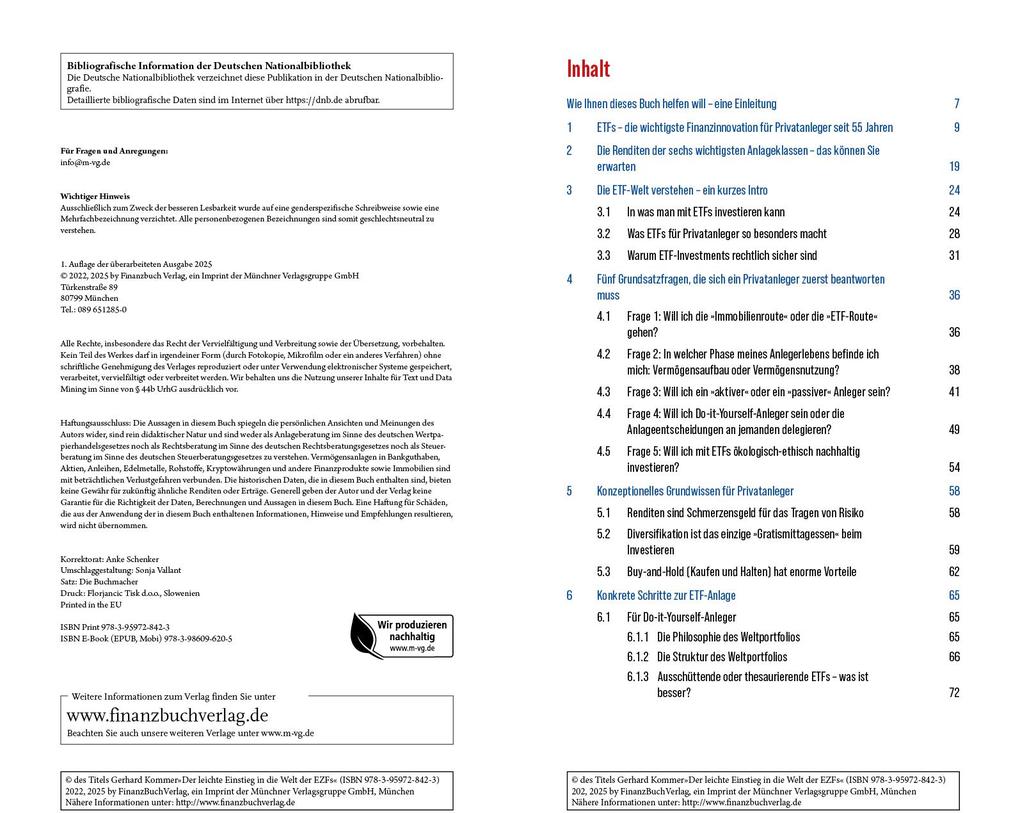 Weitere Ansicht: Der leichte Einstieg in die Welt der ETFs | Gerd Kommer