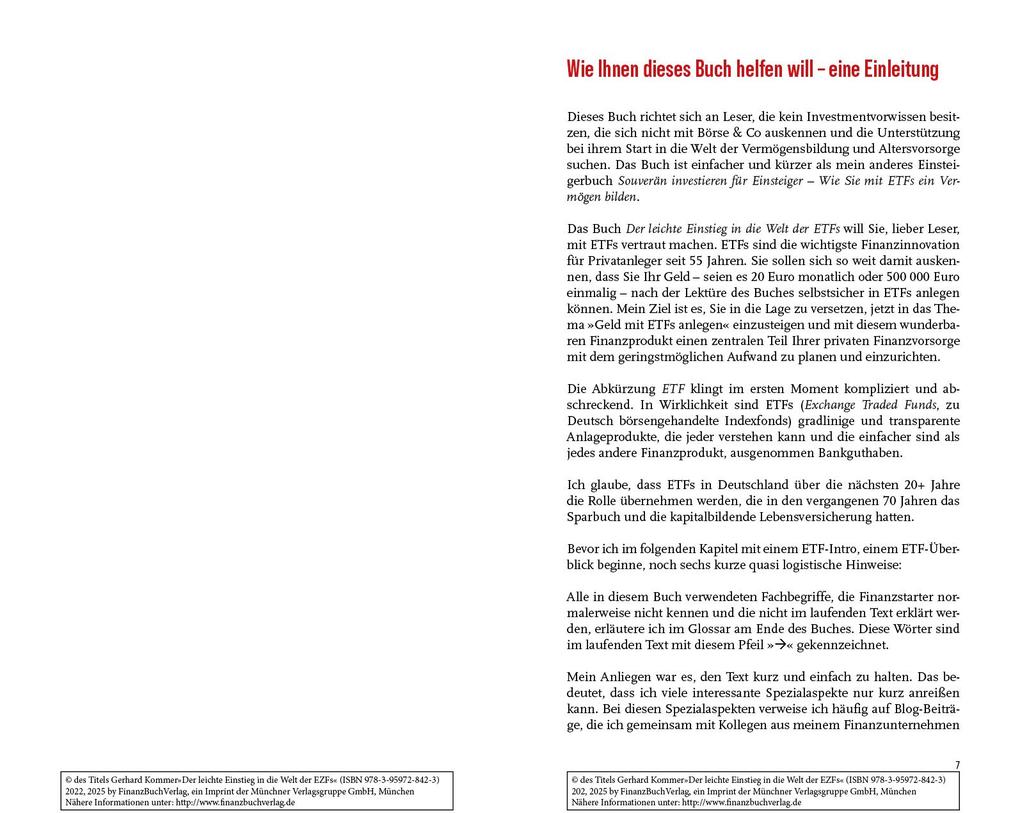 Weitere Ansicht: Der leichte Einstieg in die Welt der ETFs | Gerd Kommer