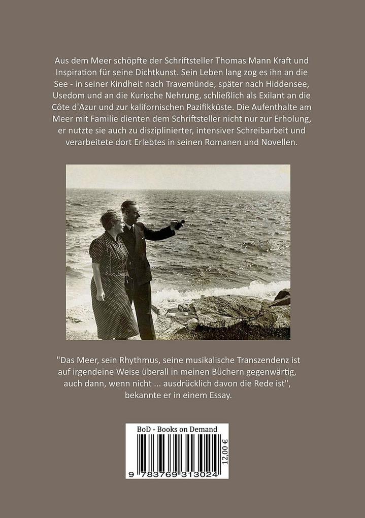 Weitere Ansicht: Thomas Mann. Stationen. Am Meer | Günter Spurgat
