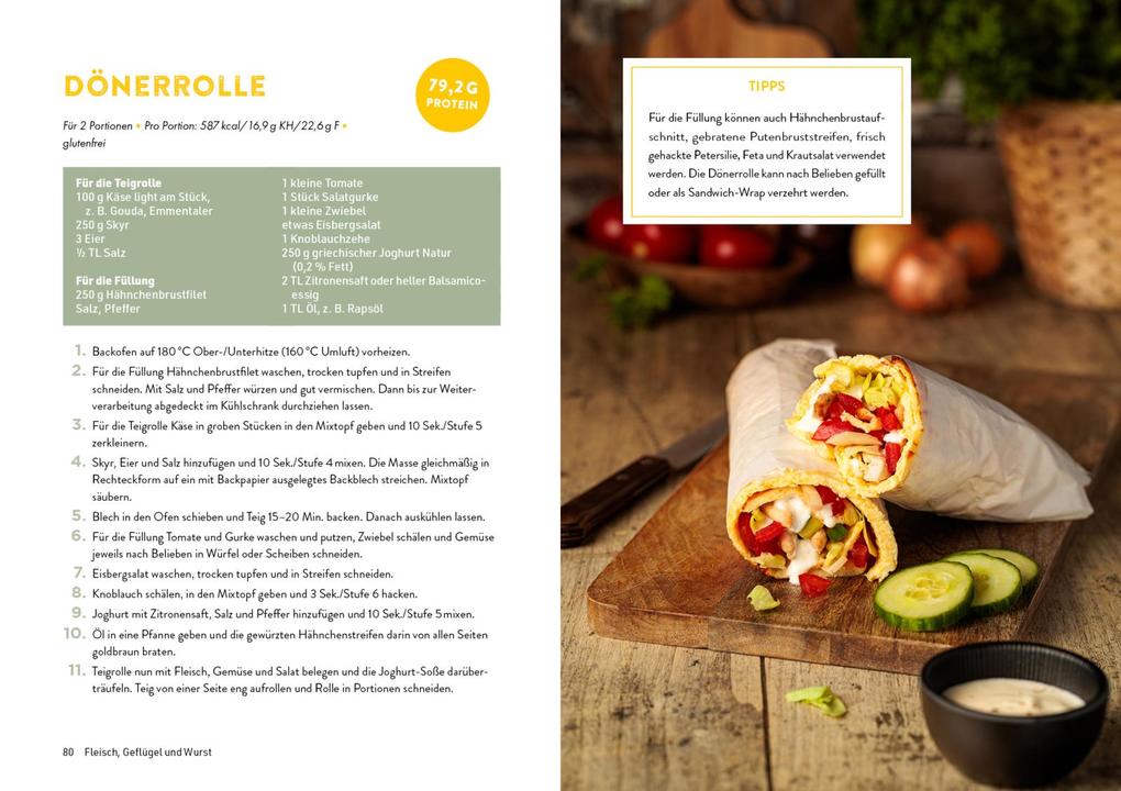 Weitere Ansicht: Das geniale High-Protein-Kochbuch für den Thermomix® | Veronika Pichl
