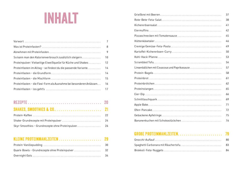Weitere Ansicht: Proteinfasten - Das Kochbuch | Veronika Pichl