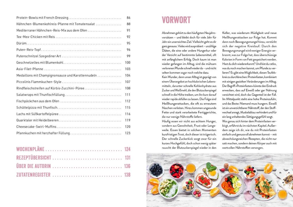 Weitere Ansicht: Proteinfasten - Das Kochbuch | Veronika Pichl