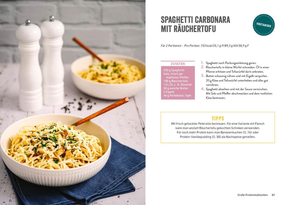 Weitere Ansicht: Proteinfasten - Das Kochbuch | Veronika Pichl