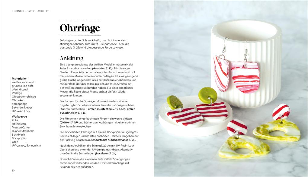 Weitere Ansicht: Kleine kreative Auszeit: Süße Deko modellieren | Ina Mielkau