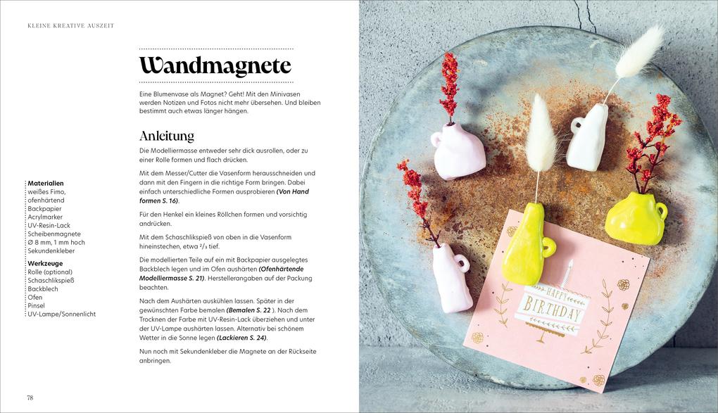 Weitere Ansicht: Kleine kreative Auszeit: Süße Deko modellieren | Ina Mielkau