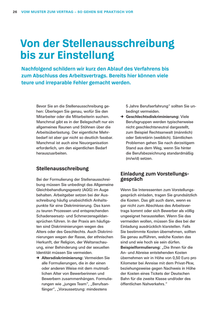 Weitere Ansicht: Arbeitsverträge: Das Set | Alexander Bredereck