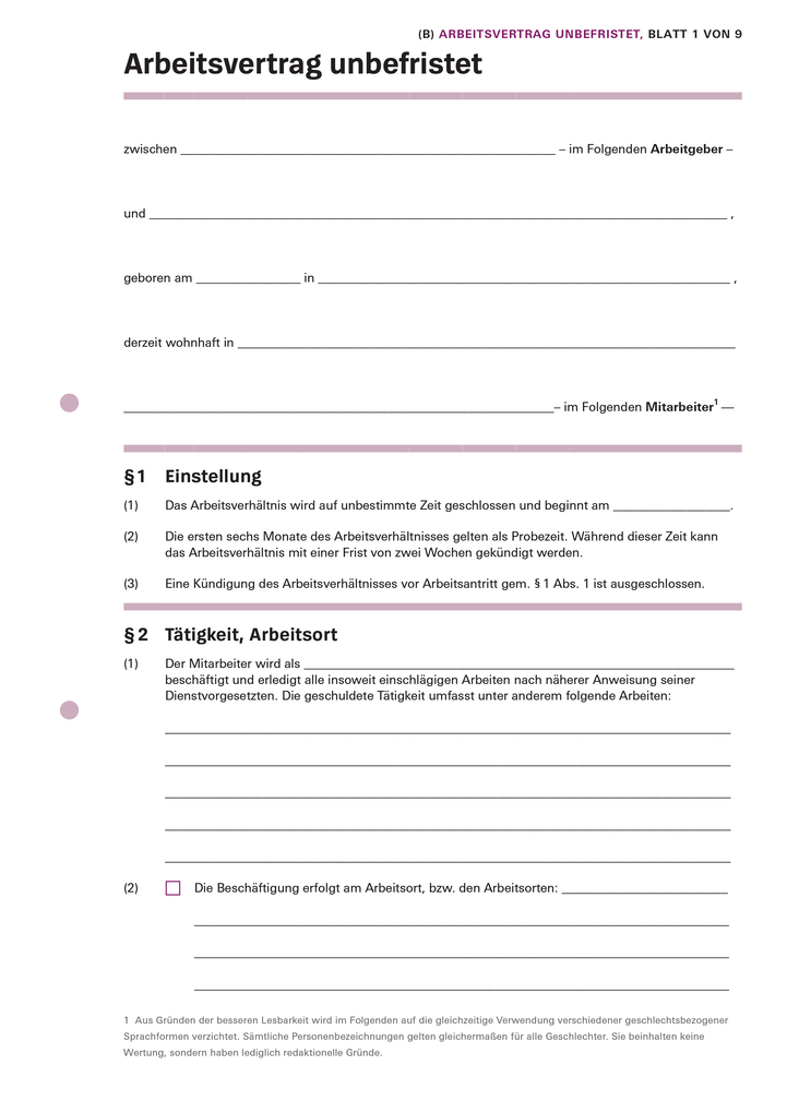 Weitere Ansicht: Arbeitsverträge: Das Set | Alexander Bredereck