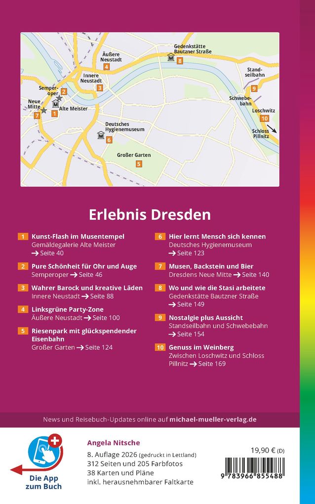 Weitere Ansicht: MICHAEL MÜLLER Reiseführer Dresden MM-City | Angela Nitsche