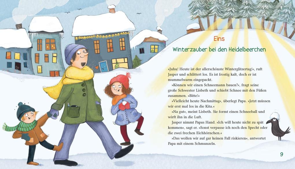 Weitere Ansicht: Weihnachtstrubel im Winterwald | Katja Frixe