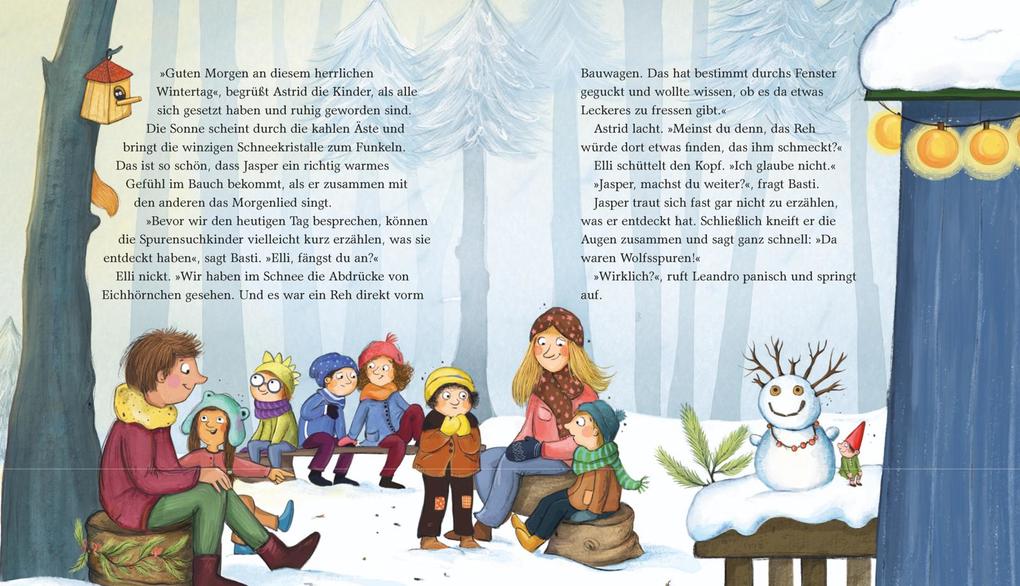 Weitere Ansicht: Weihnachtstrubel im Winterwald | Katja Frixe