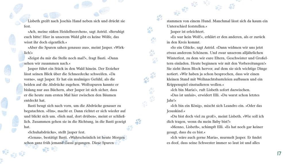 Weitere Ansicht: Weihnachtstrubel im Winterwald | Katja Frixe